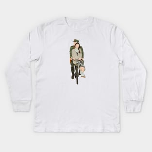 Crash Landing on You Kids Long Sleeve T-Shirt